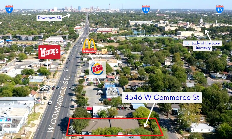 Primary Photo Of 4546 W Commerce St, San Antonio Storefront Retail Office For Sale