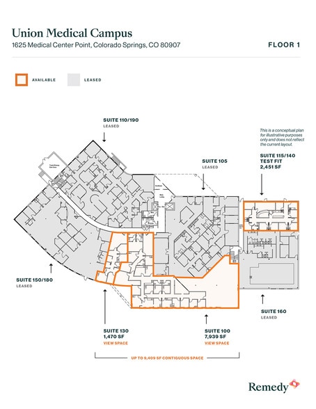 More Photos Of 1625 Medical Center Pt, Colorado Springs Medical For Lease