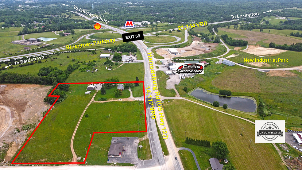 Primary Photo Of 2084 Harrodsburg Rd, Lawrenceburg Land For Sale