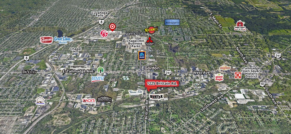 More Photos Of 1225 Brittain Rd, Akron Land For Sale