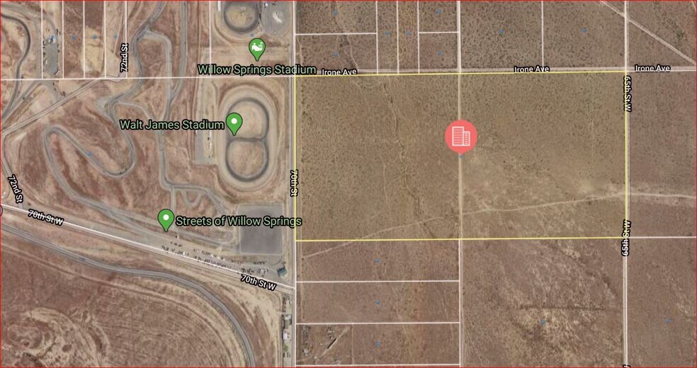 Primary Photo Of Willow Springs Raceway Adjacent, Rosamond Land For Sale