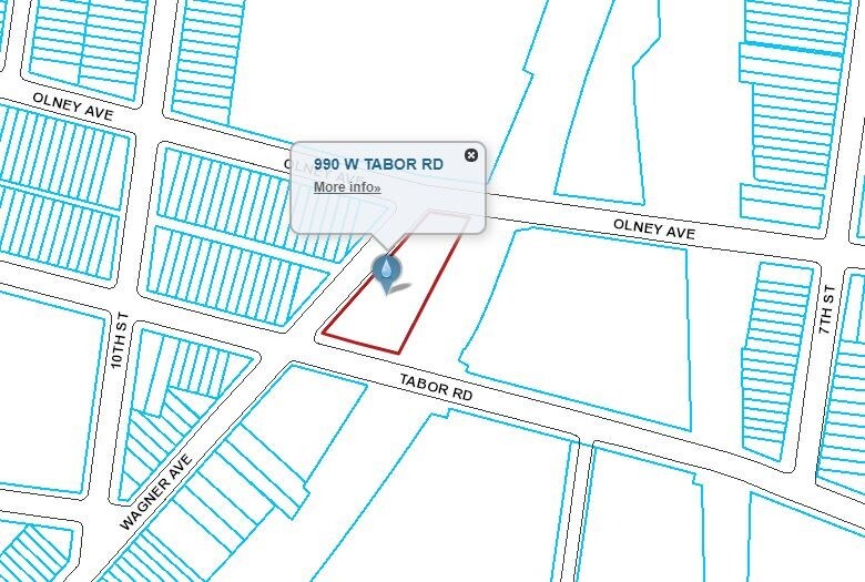 More Photos Of 990 W Tabor Rd, Philadelphia Land For Sale