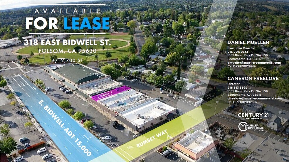 Primary Photo Of 318-328 E Bidwell St, Folsom Freestanding For Lease