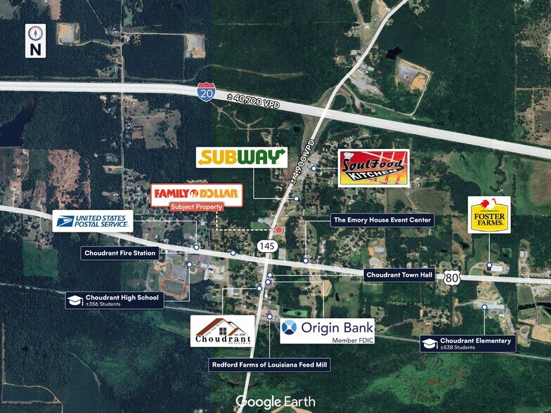 More Photos Of 3845 Elm St, Choudrant Fast Food For Sale