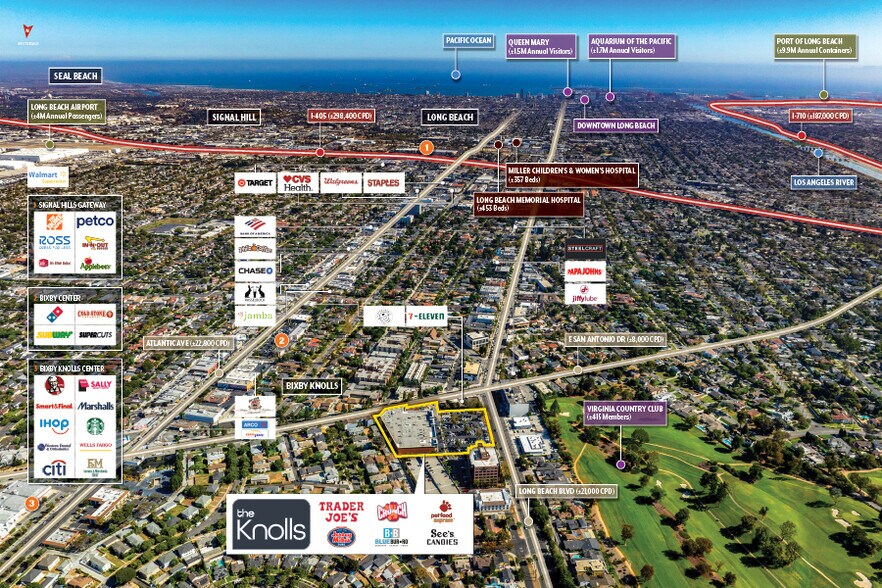 Primary Photo Of 4210-4280 Long Beach Blvd, Long Beach General Retail For Sale