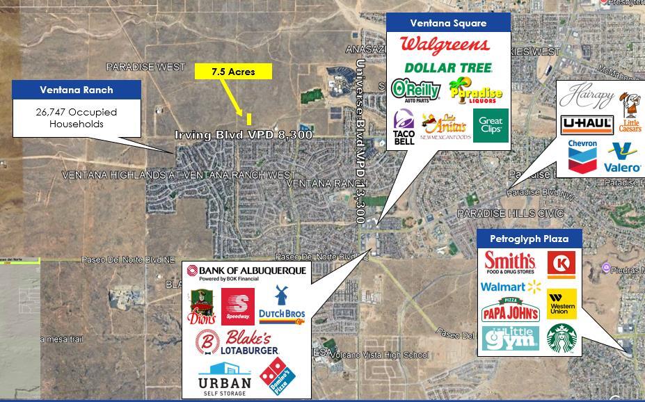 Primary Photo Of Paradise W, Los Ranchos De Abq Land For Sale