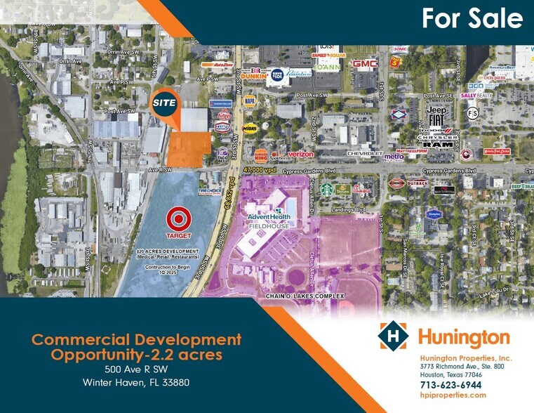 Primary Photo Of 500 Avenue R SW, Winter Haven Land For Sale