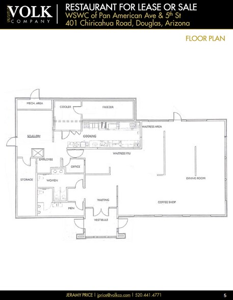 More Photos Of 401 Chiricahua Ave, Douglas Restaurant For Lease