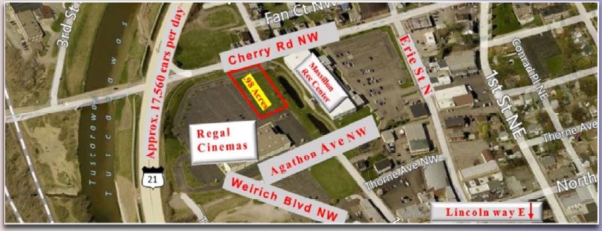 Primary Photo Of Cherry Rd NE @ Between Rt 21 and Erie, Massillon Land For Sale