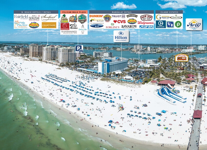 More Photos Of 483 Mandalay Ave, Clearwater Beach Storefront For Sale