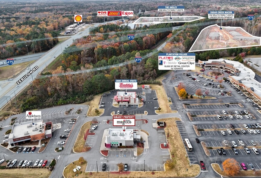 More Photos Of 6237 Zebulon Rd, Macon-Bibb Fast Food For Sale