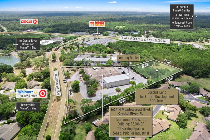 More Photos Of 1624 N Meadowcrest Blvd, Crystal River Manufacturing For Lease