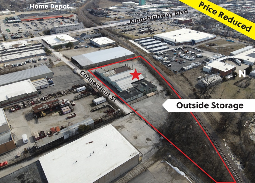 Primary Photo Of 5000 Connecticut St, Saint Louis Warehouse For Sale