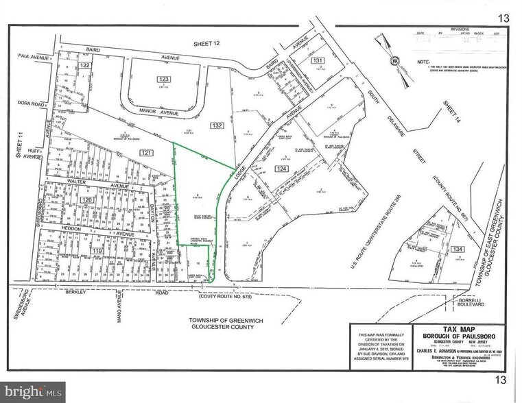 More Photos Of L8 Lodge Ave, Paulsboro Land For Sale