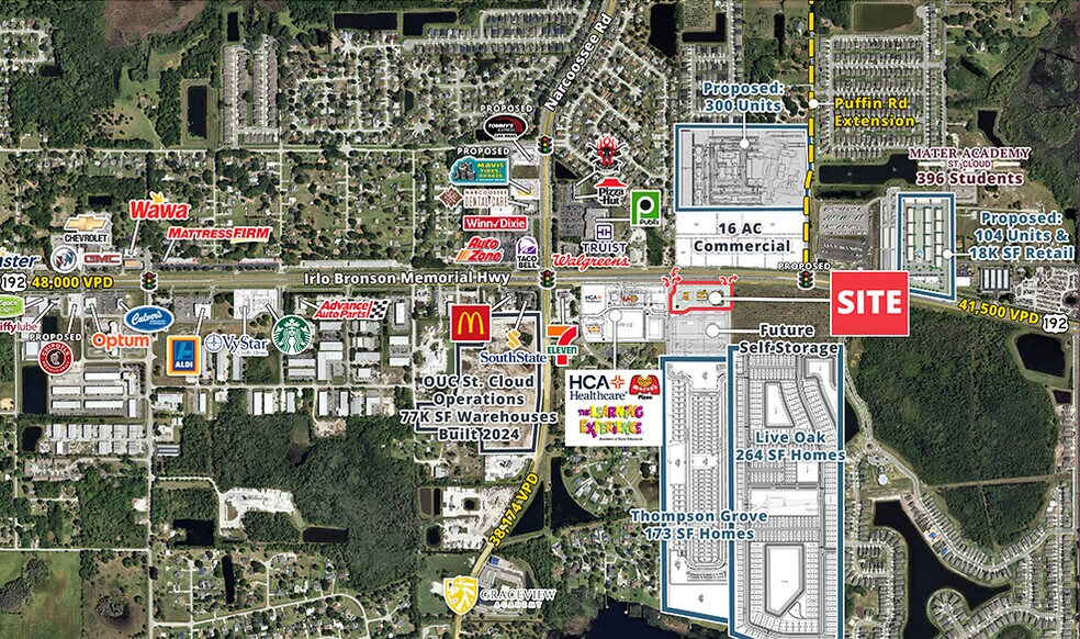 Primary Photo Of 5024 Irlo Bronson Memorial Hwy, Saint Cloud General Retail For Lease