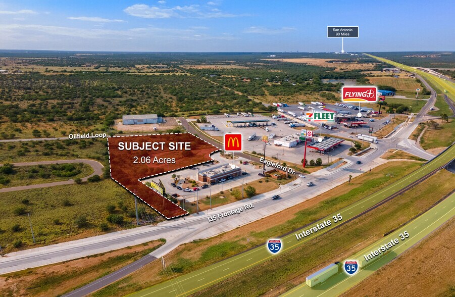 Primary Photo Of 0000 IH 35 Frontage, Cotulla Land For Sale