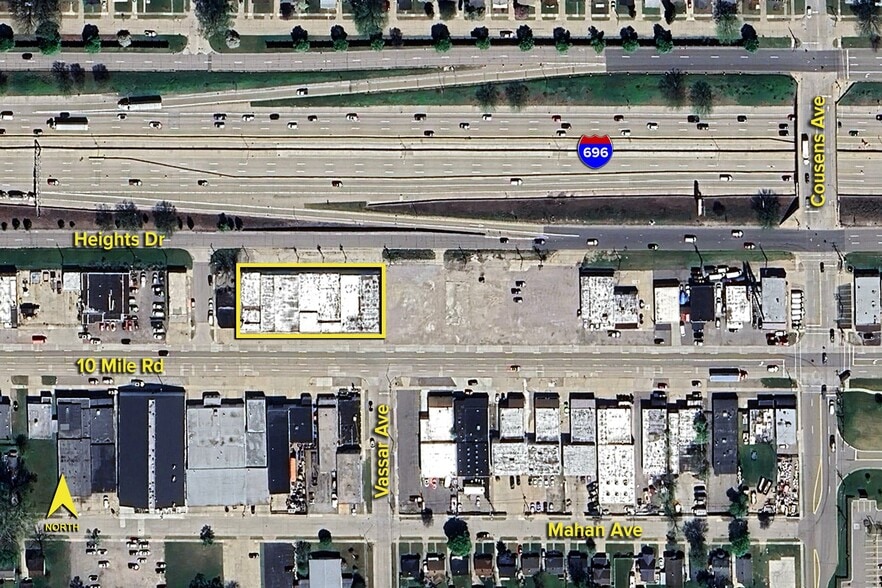 More Photos Of 813 & 839 E Ten Mile Rd, Madison Hts, Madison Heights Warehouse For Sale