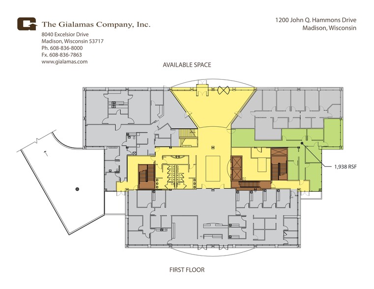 More Photos Of 1200 John Q Hammons Dr, Madison Office For Lease