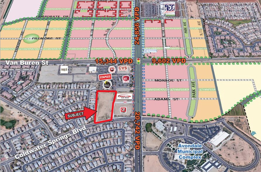 More Photos Of S Avondale Blvd & W Coldwater Springs Blvd, Avondale Land For Sale