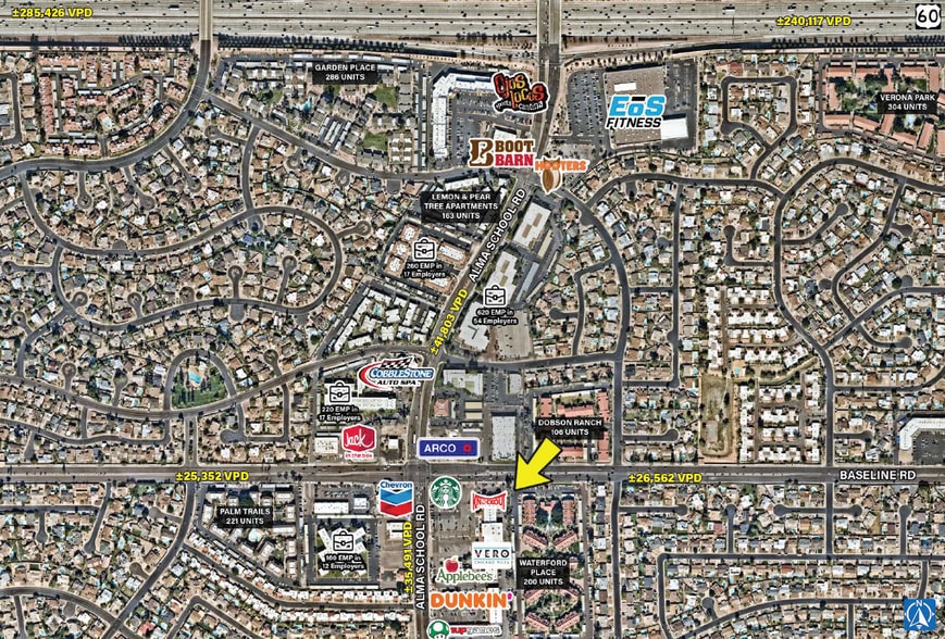 More Photos Of 2035 S Alma School Rd, Mesa Storefront For Lease
