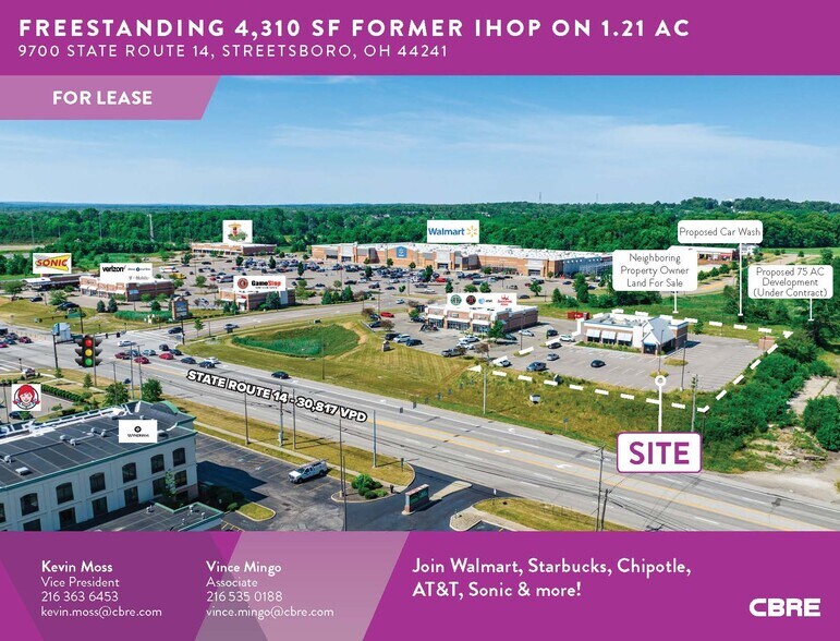 Primary Photo Of 9700 State Route 14, Streetsboro Freestanding For Lease