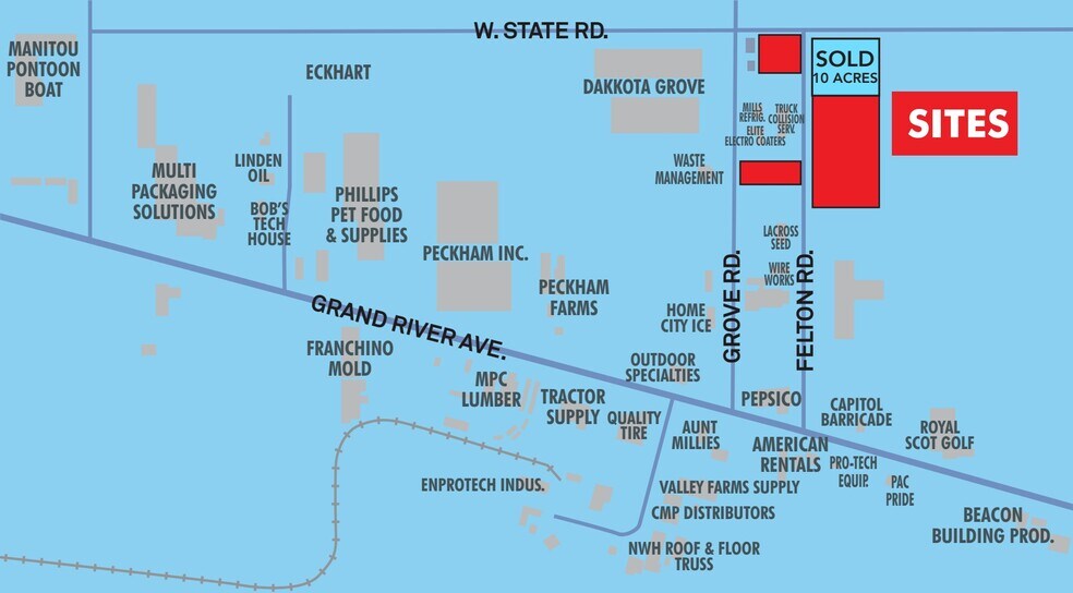 More Photos Of 16260 Felton Rd, Lansing Land For Lease