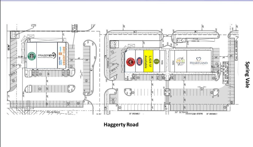 More Photos Of 291-299 Haggerty, Commerce Township Unknown For Lease