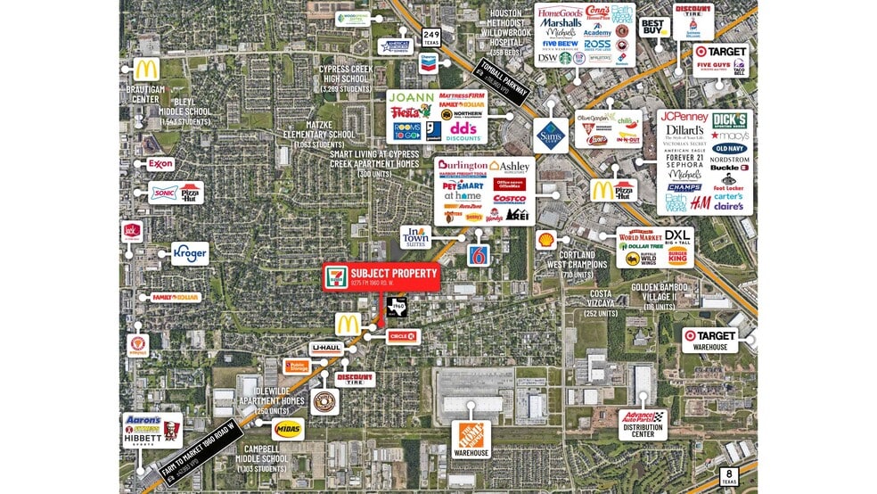 More Photos Of 9275 FM 1960 Rd W, Houston Service Station For Sale