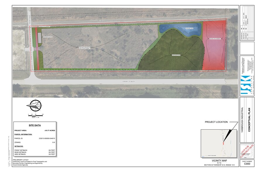 Primary Photo Of 2606 Cozart Rd., Mulberry Land For Lease