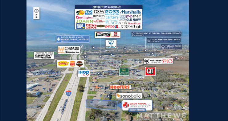 More Photos Of 3901 S Jack Kultgen Expy, Waco Veterinarian Kennel For Sale