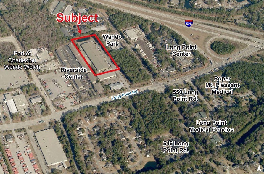 More Photos Of 547 Long Point Rd, Mount Pleasant Flex For Lease