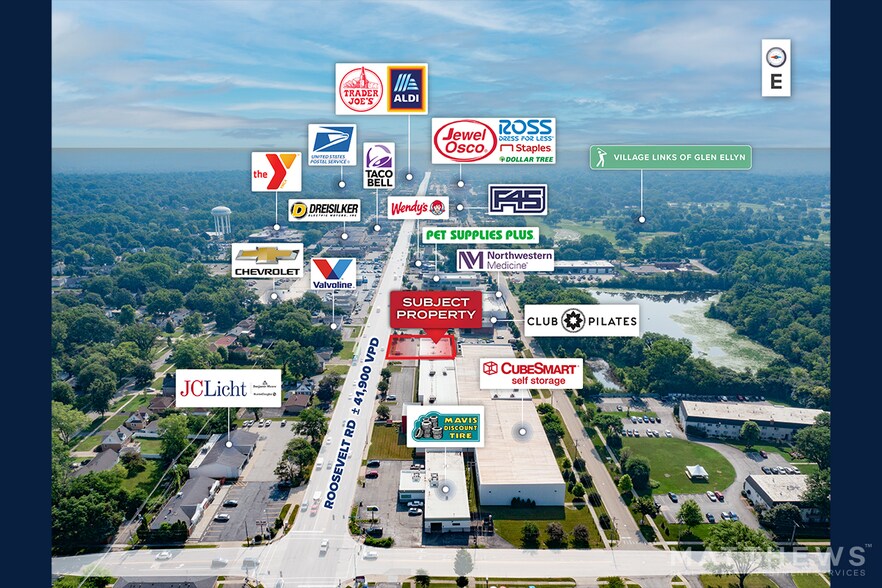 More Photos Of 1910 E Roosevelt Rd, Wheaton Freestanding For Sale