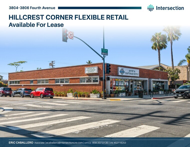 More Photos Of 3804-3806 4th Ave, San Diego Storefront For Lease
