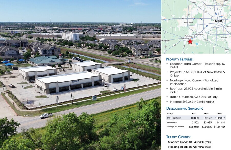 More Photos Of 7200 Reading, Rosenberg General Retail For Lease