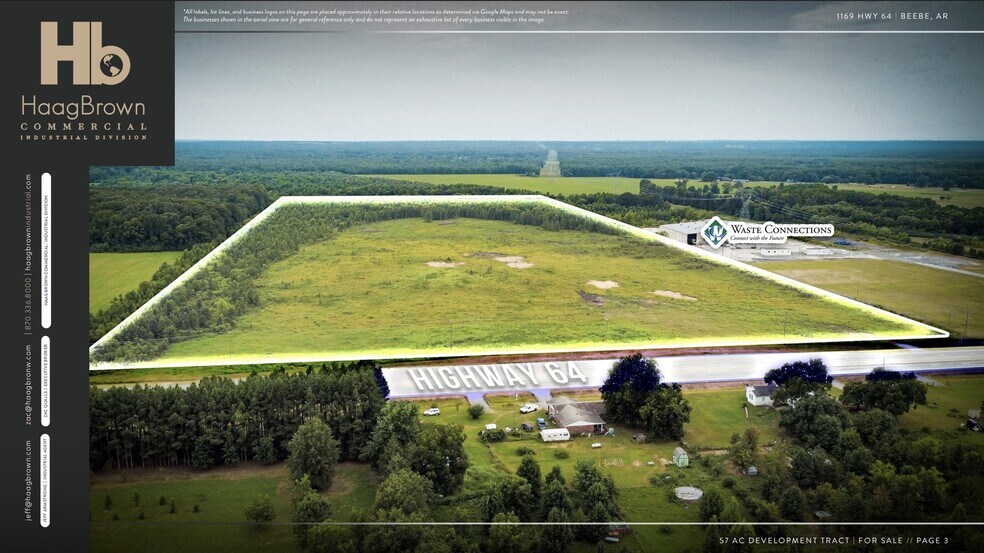 More Photos Of 1169 Hwy 64, Beebe Land For Sale