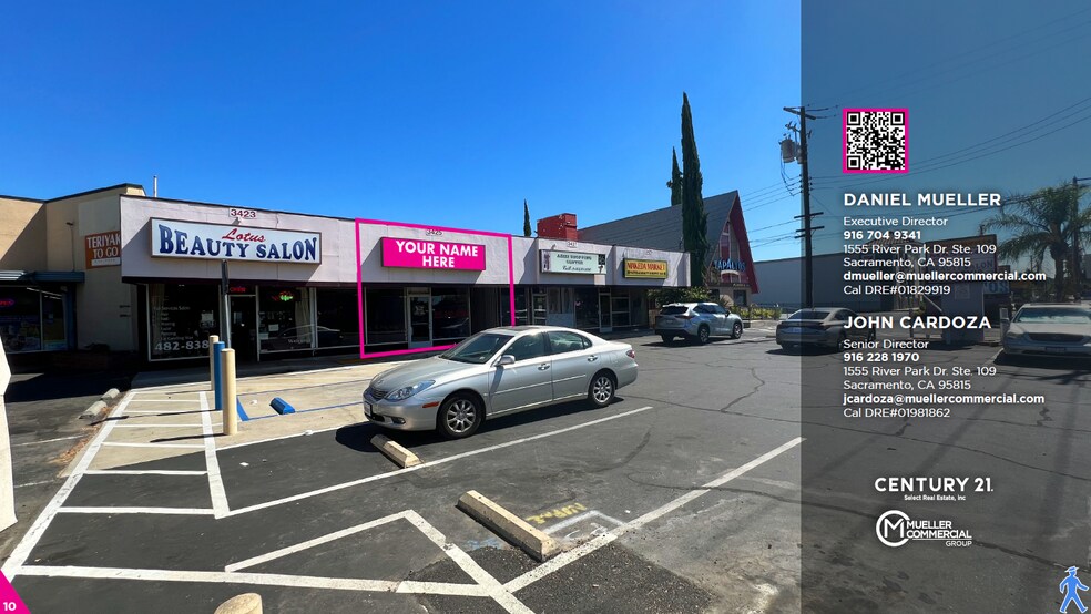 More Photos Of 3423-3429 El Camino Ave, Sacramento General Retail For Lease