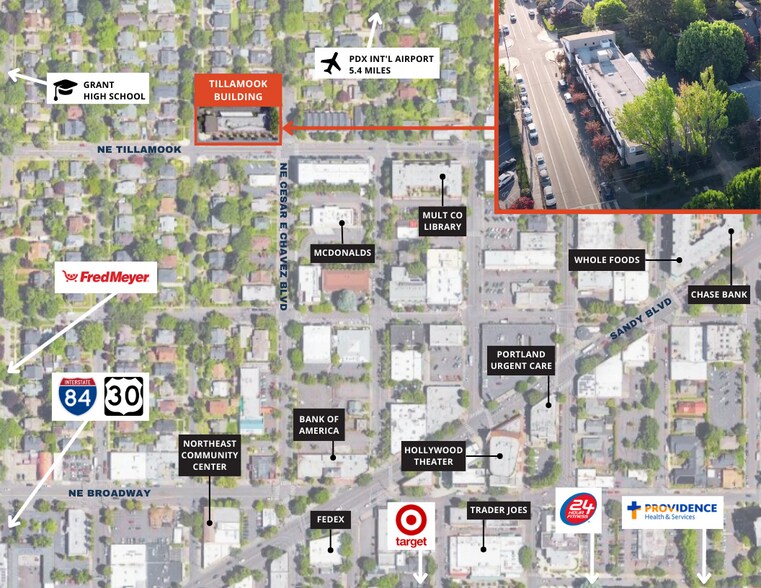 More Photos Of 3829-3843 NE Tillamook St, Portland Office For Lease