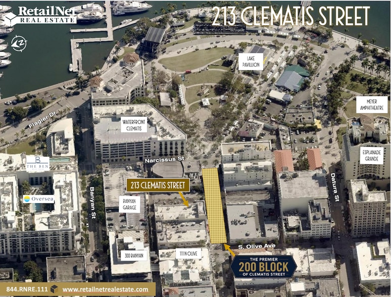 More Photos Of 213 Clematis St, West Palm Beach General Retail For Lease