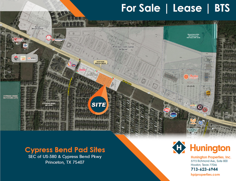 Primary Photo Of SEC of US-380 & Cypress Bend Pkwy, Princeton Land For Lease