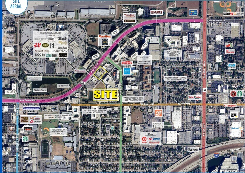 More Photos Of 4332 W Boy Scout Blvd, Tampa Land For Lease