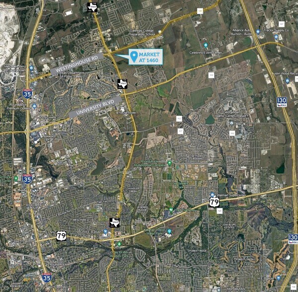 More Photos Of SE Corner Westinghouse Road and FM 1460, Georgetown Unknown For Lease