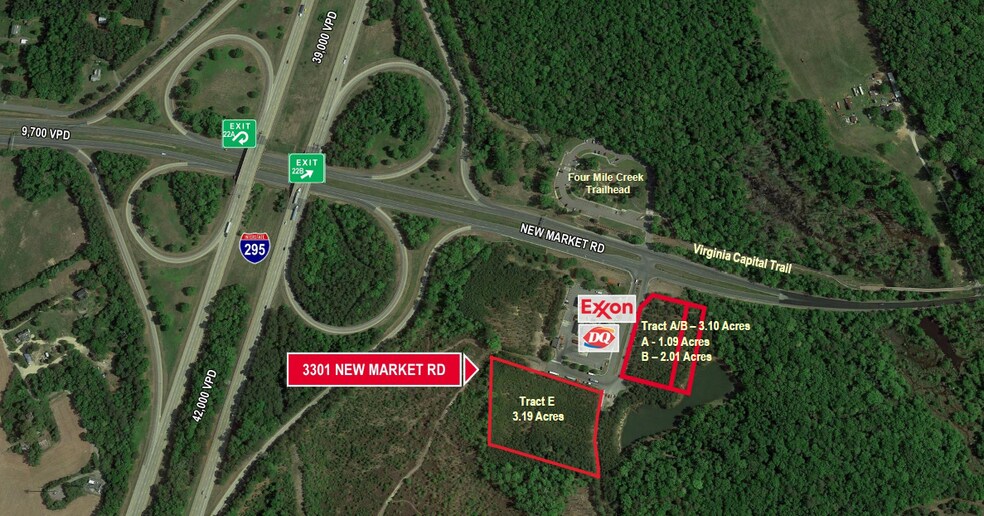 More Photos Of 3301 New Market Rd, Henrico Land For Lease