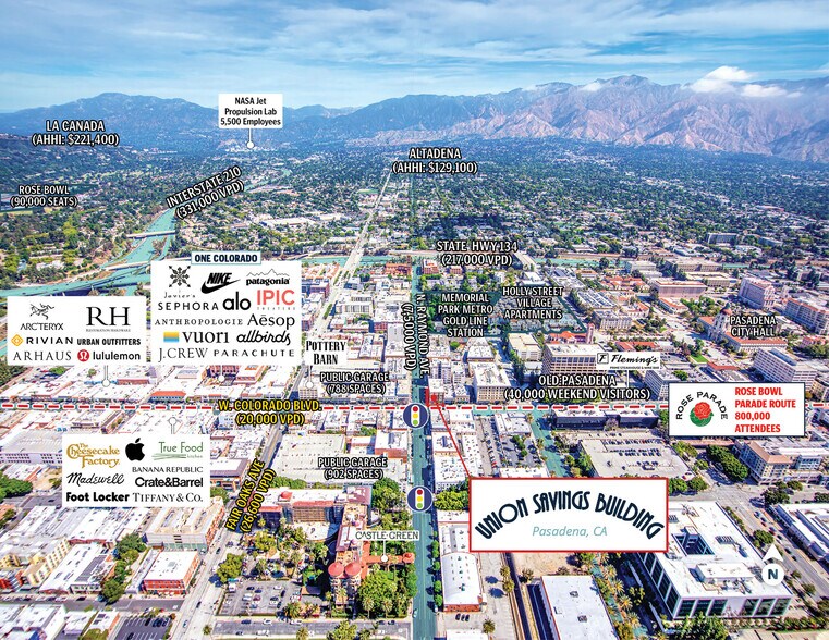 More Photos Of 83-85 E Colorado Blvd, Pasadena Storefront Retail Office For Sale