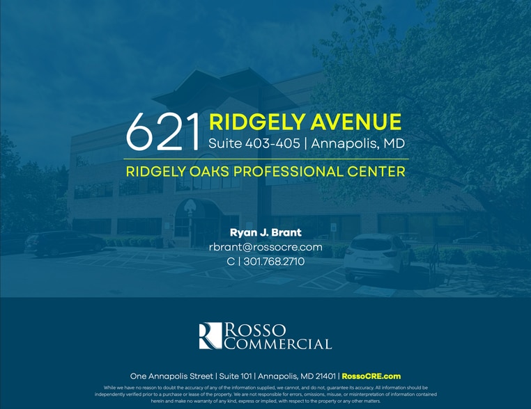 More Photos Of 621 Ridgely Ave, Annapolis Office For Sale