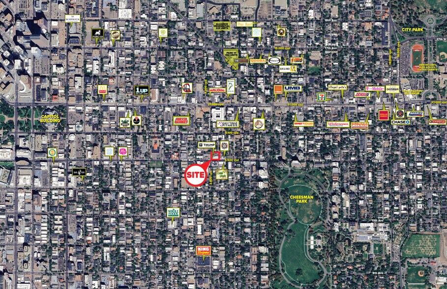 More Photos Of 1201-1215 E 13th Ave, Denver Unknown For Lease