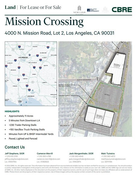 More Photos Of 4000 N Mission Rd, Los Angeles Land For Lease