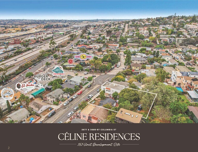 More Photos Of 3677 Columbia St, San Diego Land For Sale
