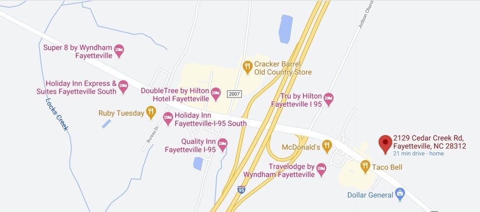 More Photos Of 2129 Cedar Creek Rd, Fayetteville Land For Sale