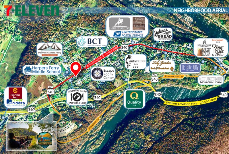 1655 W Washington St, Harpers Ferry, WV 25425 Convenience Store For