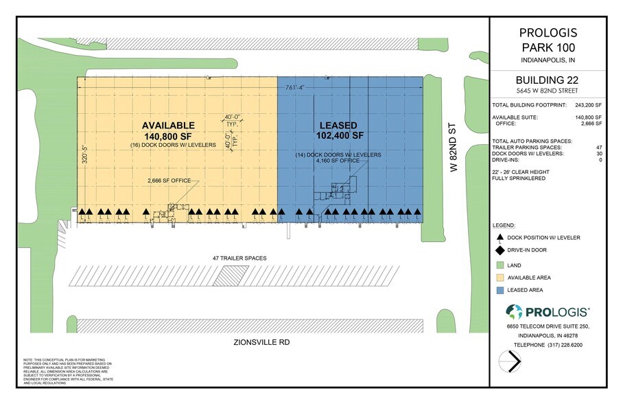 More Photos Of 5645 W 82nd St, Indianapolis Warehouse For Lease